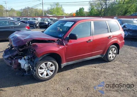 2009 Subaru Forester 2.5X из США, поврежденный, VIN JF2SH61639H756302